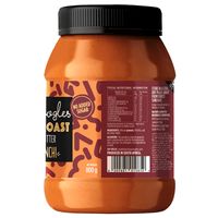 Wazoogles Dark Roast Super Crunchy Peanut Butter, 800g